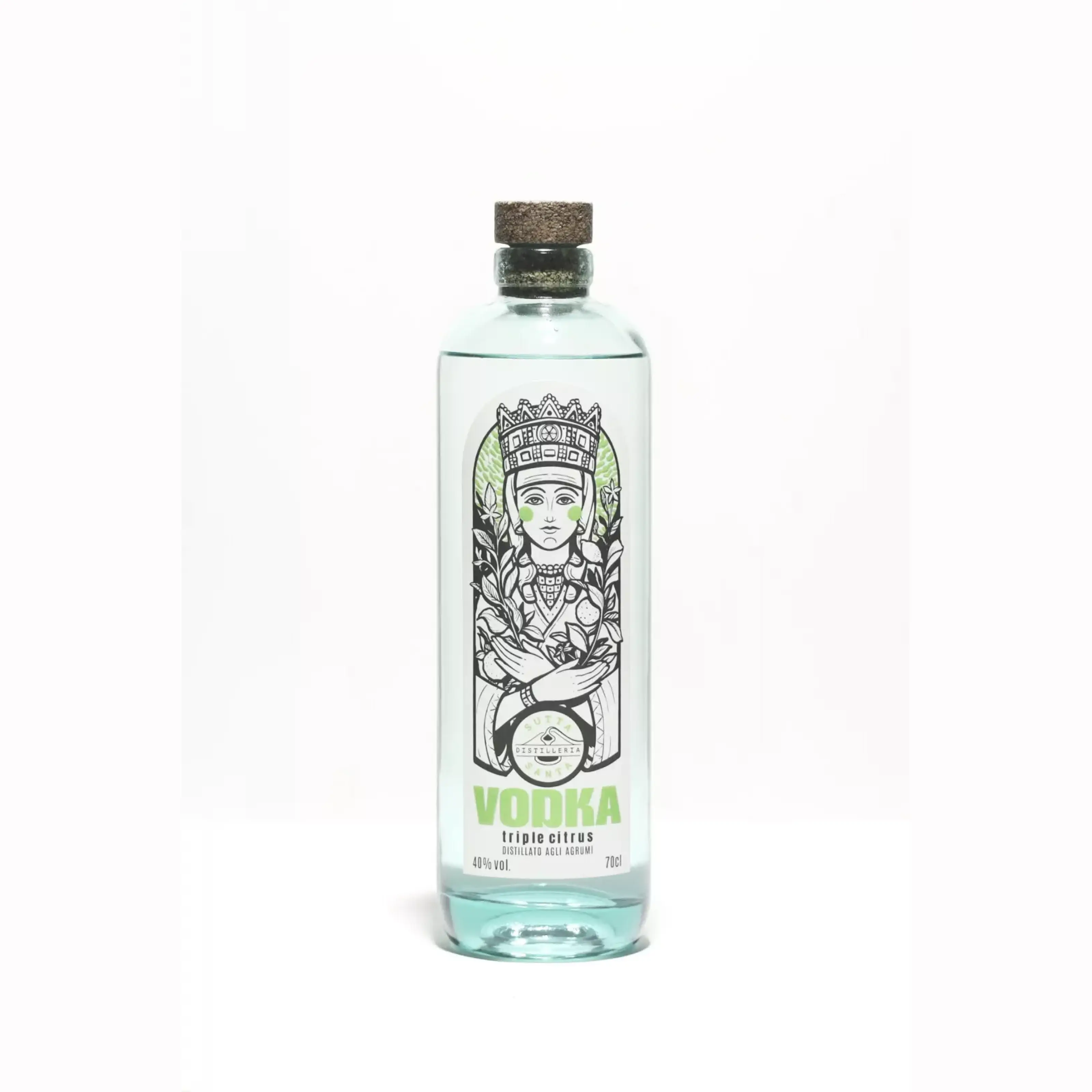 Immagine prodotto di Distilleria Suttasanta 'VODKA TRIPLE CITRUS' vincente il 'The Business Spirits - Global Vodka Master' - medaglia d'argento 2026 Immagine prodotto di Distilleria Suttasanta 'VODKA TRIPLE CITRUS' vincente il 'The Business Spirits - Global Vodka Master' - medaglia d'argento 2026